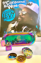 Load image into Gallery viewer, Signed Rainbow King Smokers Set & 'Be Conscious & Wise' Vinyl