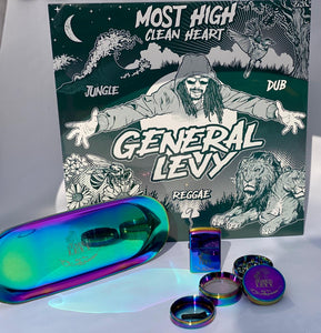 Rainbow King Smoking Set & Signed 'Most High' Vinyl